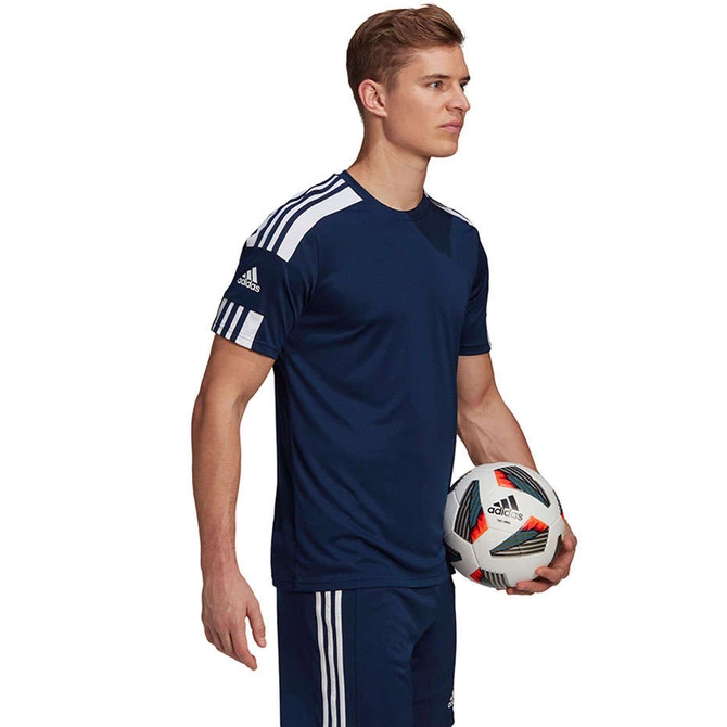 Męska Koszulka Treningowa Adidas Squadra 21 Jersey Short Sleeve Granatowa (GN5724)