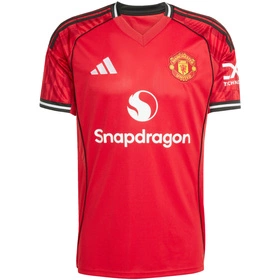 Koszulka męska adidas Manchester United 25/26 Home czerwona JI7428