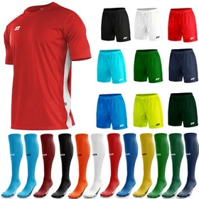 Komplet Strój Piłkarski Zina Contra Junior Czerwony