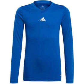 Koszulka Termoaktywna Z Długim Rękawem Adidas Team Base Tee Niebieska (GK9087)