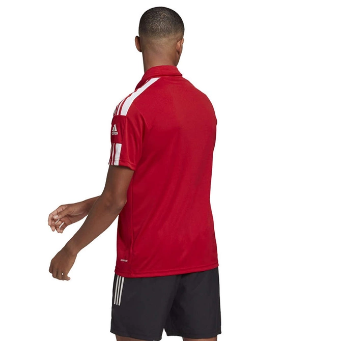 Męska Koszulka Adidas Squadra 21 Polo Czerwona (GP6429)