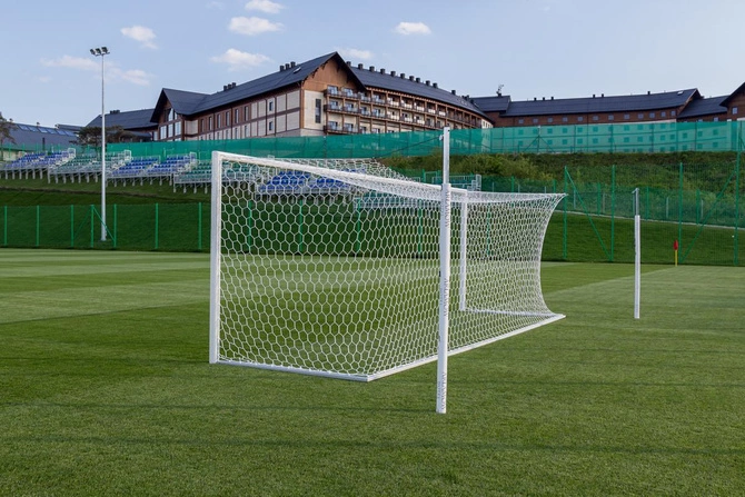 Siatka na bramkę 7,32 x 2,44 m - plaster miodu (100113)