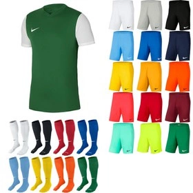 Komplet Strój Piłkarski Nike Tiempo Premier II (DH8035-302)