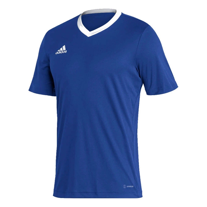 Męska Koszulka Piłkarska Adidas Entrada 22 Niebieski (HG6283)