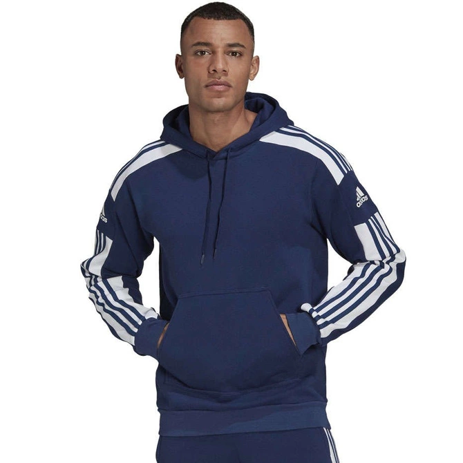 Męska Bluza z Kapturem Adidas Squadra 21 Sweat Hoody Granatowa (GT6636)