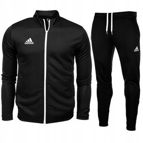 Męski Dres Sportowy Piłkarski Adidas Entrada 22 Zwężane Nogawki (HB0573)