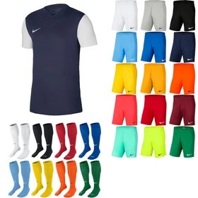 Komplet Strój Piłkarski Nike Tiempo Premier II (DH8035-410)