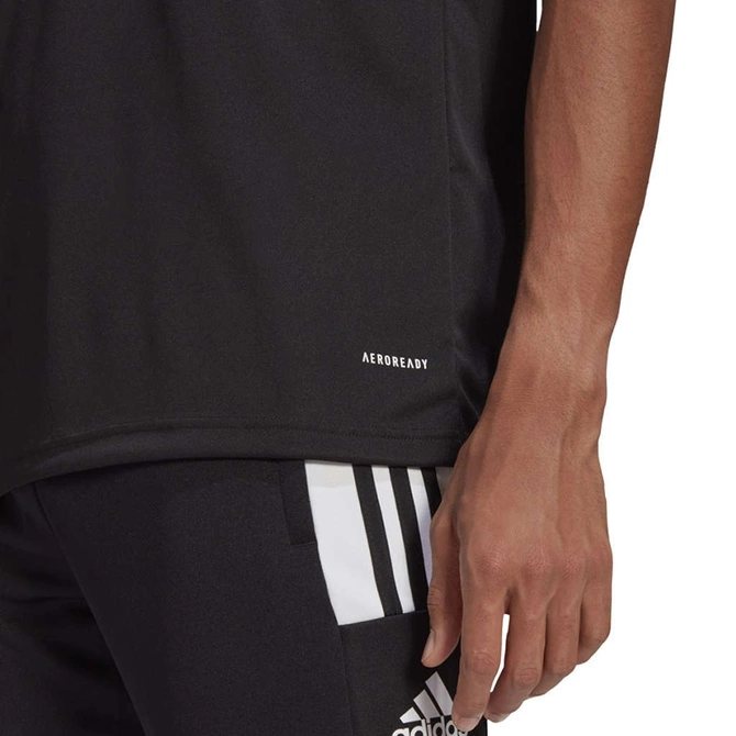 Męska Koszulka Adidas Squadra 21 Polo Czarna (GK9556)