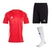 Komplet Strój Piłkarski Adidas TIRO 24 Czerwony (IS1016 + H57504)