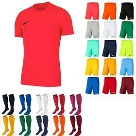 Dziecięcy Komplet Strój Piłkarski Nike Park VII (BV6741-635)