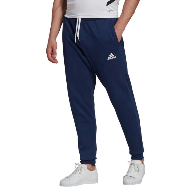 Męskie Spodnie Bawełniane Adidas Entrada 22 Sweat Pant Granatowe (H57529)