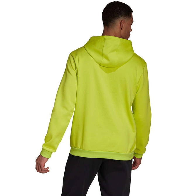 Męska Bluza Bawełniana z Kapturem Adidas Entrada 22 Hoody Limonkowa (HC5083)