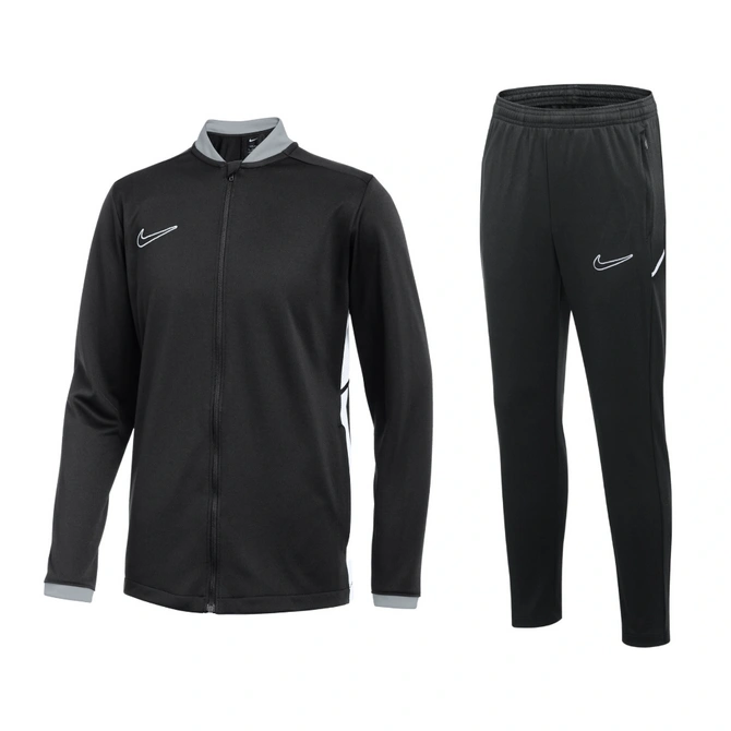 Dziecięcy Dres Sportowy Nike Academy 25 Długi Zamek czarny (FZ9836 010 + FZ9816 010)