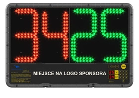 Elektroniczna tablica zmiany zawodników- dwustronna (100305)