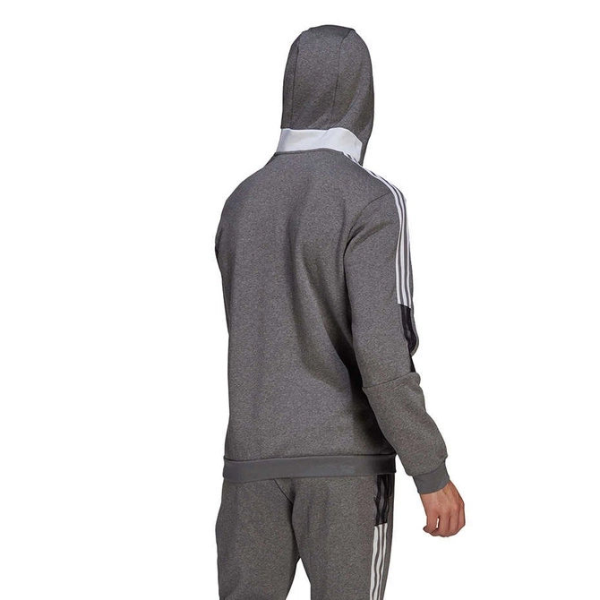 Męska Bluza z Kapturem Adidas Tiro 21 Sweat Hoody Szara (GP8805)
