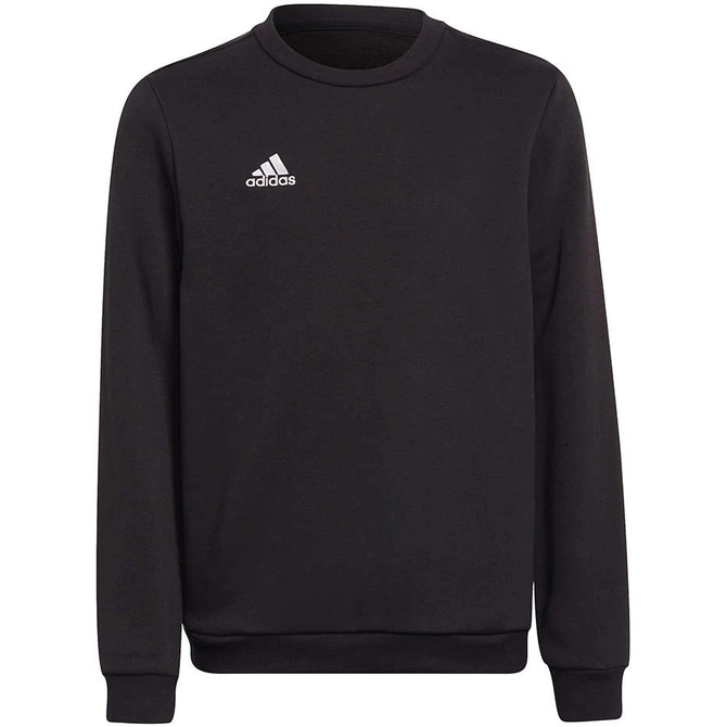 Bluza Dziecięca Bawełniana Adidas Entrada 22 Sweat Top Czarna (H57474)