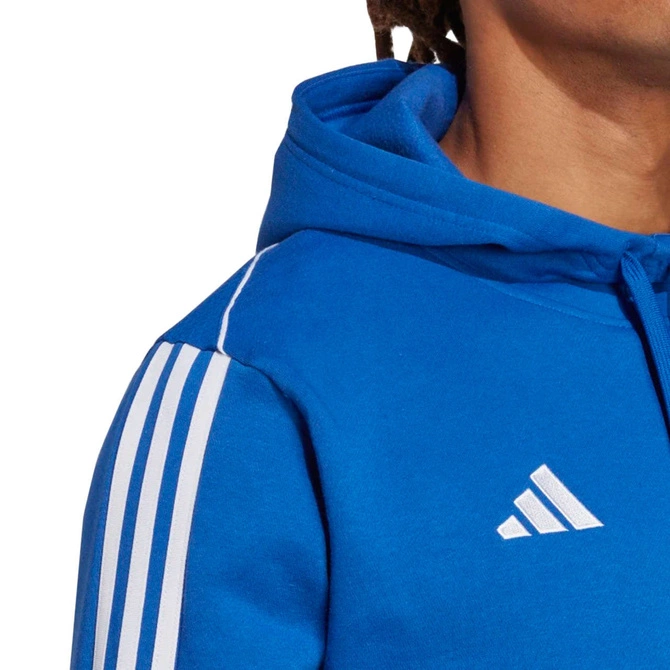Męska Bluza Bawełniana z Kapturem Adidas Tiro 23 League Hoodie Niebieska (IC7858)