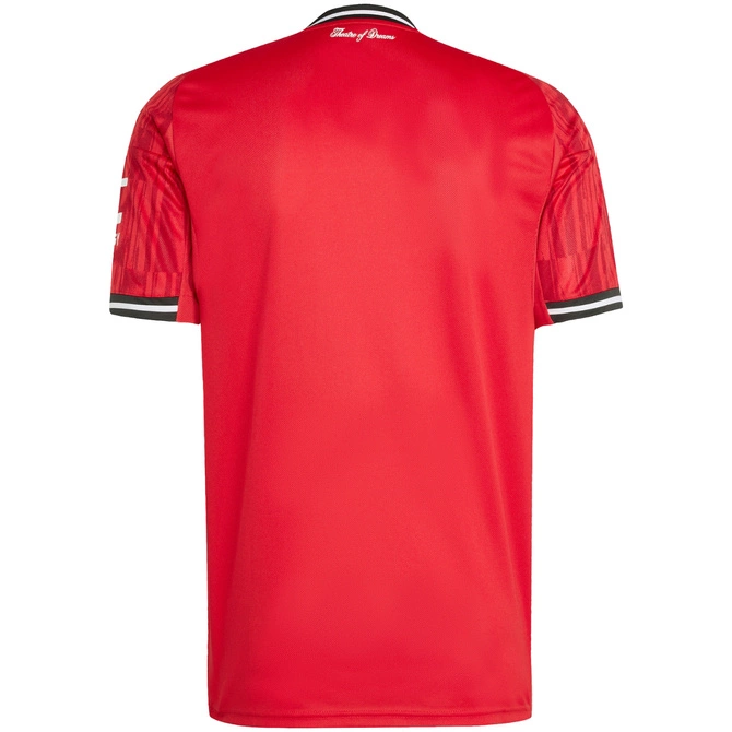 Koszulka męska adidas Manchester United 25/26 Home czerwona JI7428