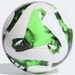 Piłka Adidas Tiro Junior 350 League biało-zielona (HT2427) r.4