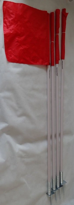 Flagi narożne na sprężynach wbijane