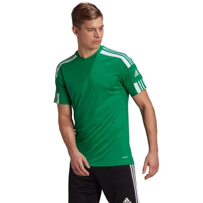 Męska Koszulka Treningowa Adidas Squadra 21 Jersey Short Sleeve Zielona (GN5721)