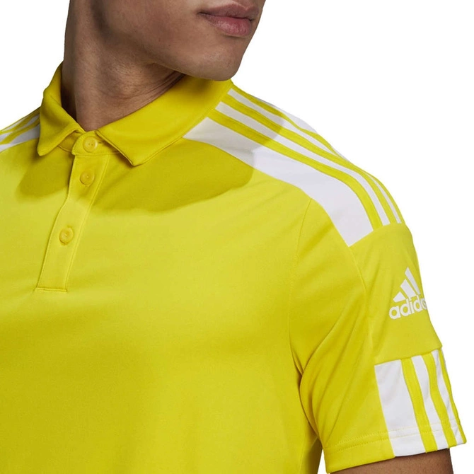 Męska Koszulka Adidas Squadra 21 Polo Żółta (GP6428)