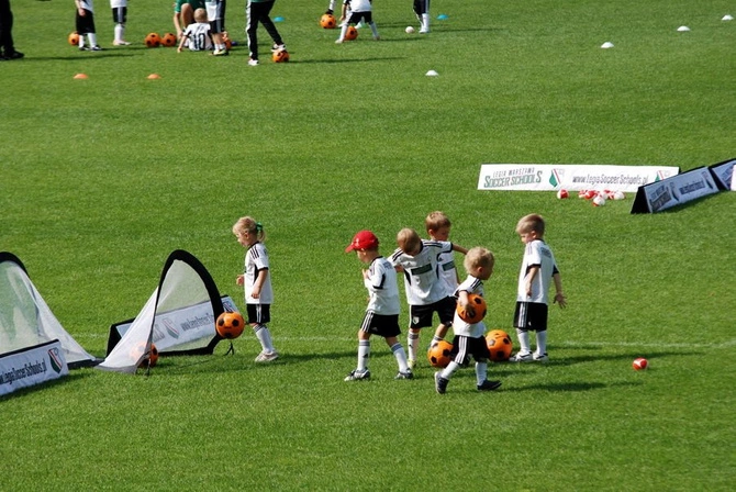 Bramki, bramka przenośna POP-UP Komplet (100025)