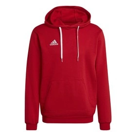 Męska Bluza Bawełniana z Kapturem Adidas Entrada 22 Hoody Czerwona (H57514)