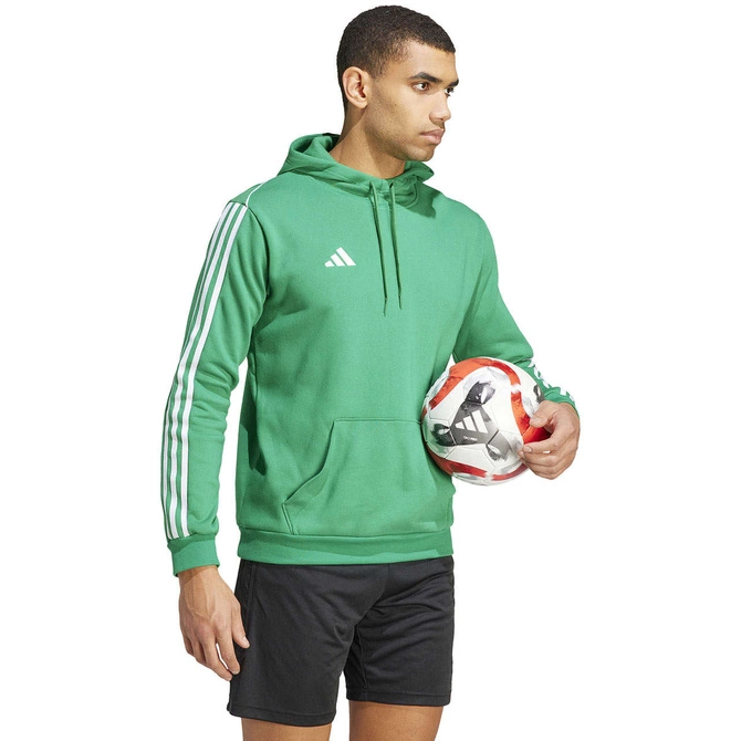 Męska Bluza Bawełniana z Kapturem Adidas Tiro 23 League Hoodie Zielona (IC7857)