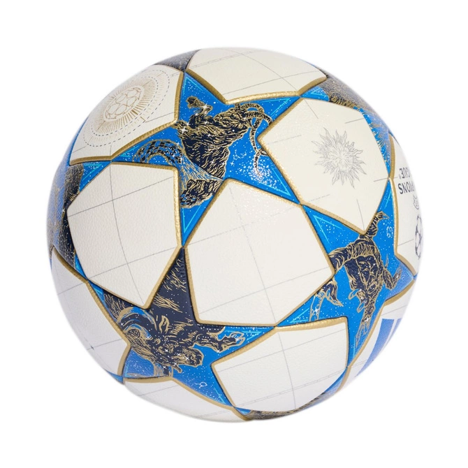 Piłka nożna adidas UCL Competition 25/26 League Phase biało-niebiesko-złota JP1541