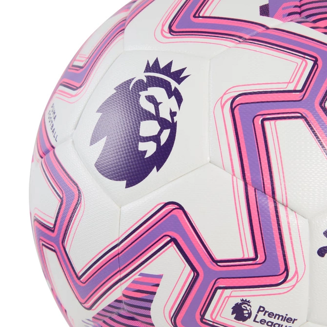 Piłka nożna Puma Orbita Match Premier League biało-fioletowo-różowa 84704 01