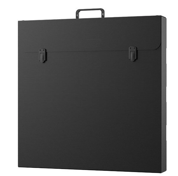 Elektroniczna tablica zmiany zawodników- dwustronna z podwójną przestrzenią na logo sponsora + walizka (100590)