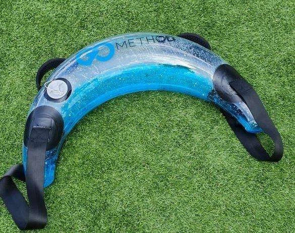 Piłka lekarska, AKUAFIT BULGARIAN BAG obciążnik bumerang do ćwiczenia z ciężarem wody AQUA (100641)