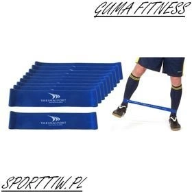 Guma fitness - zestaw 20 gum NIEBIESKIE duży opór