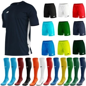 Komplet Strój Piłkarski Zina Contra Junior Granatowy