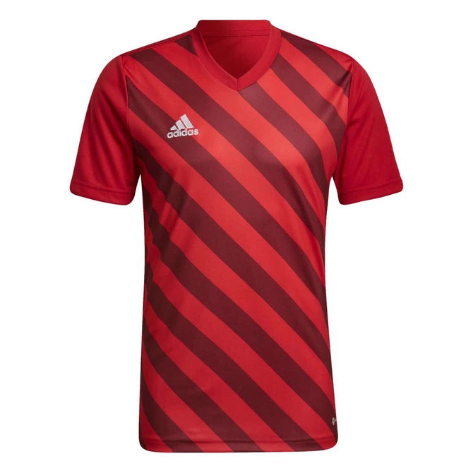 Męska Koszulka Piłkarska Adidas Entrada 22 GFX Czerwona (HB0572)