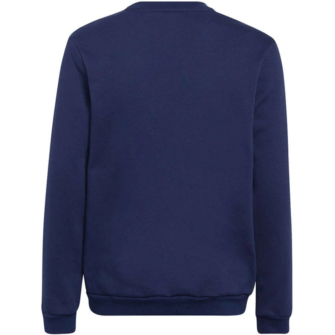 Bluza Dziecięca Bawełniana Adidas Entrada 22 Sweat Top Granatowa (H57568)