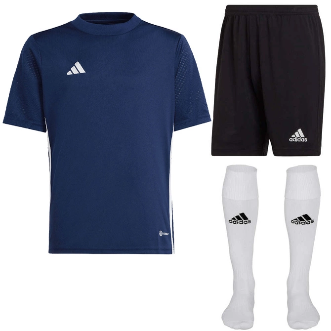 Dziecięcy Komplet Piłkarski Adidas Tabela 23 Granatowy (H44537 + H57502)