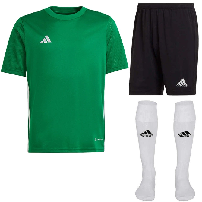 Dziecięcy Komplet Piłkarski Adidas Tabela 23 Zielony (IA9157 + H57502)