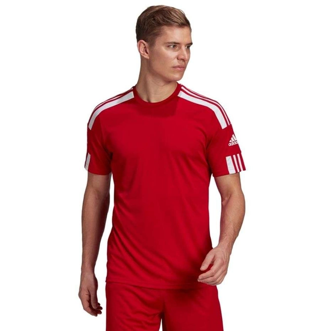 Męska Koszulka Treningowa Adidas Squadra 21 Jersey Short Sleeve Czerwona (GN5722)