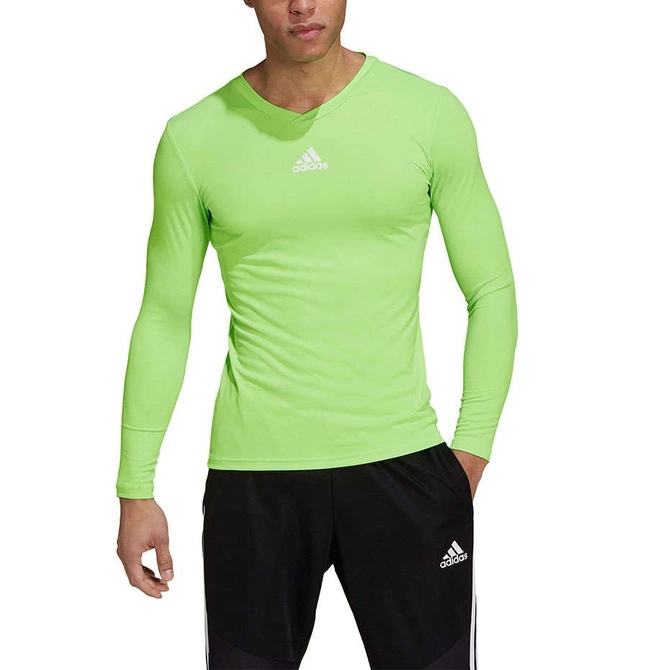 Męska Koszulka Termoaktywna Adidas Base Tee 21 Janozielony (GN7505)