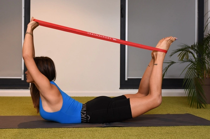 Guma Power Band GTX - czerwona (100158)