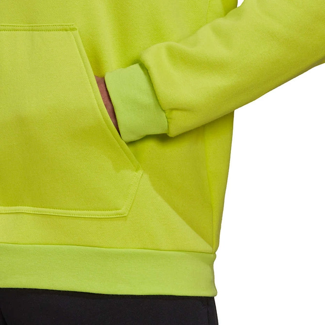 Męska Bluza Bawełniana z Kapturem Adidas Entrada 22 Hoody Limonkowa (HC5083)