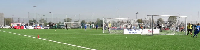 Bramka aluminiowa do piłki nożnej 5 x 2 m przenośna (BR0008)