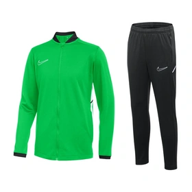Dziecięcy Dres Sportowy Nike Academy 25 Długi Zamek zielony (FZ9836 329 + FZ9816 010)