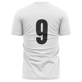 Nadruk na odzieży - pojedyńcza cyfra na koszulce 25cm