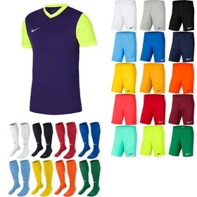 Komplet Strój Piłkarski Nike Tiempo Premier II (DH8035-702)