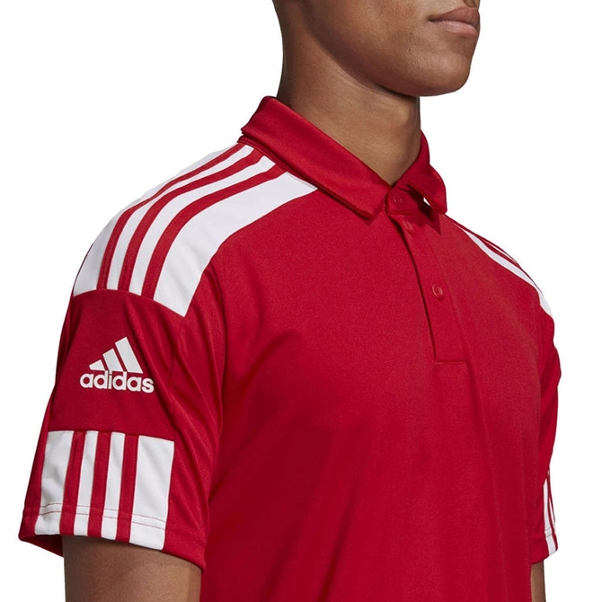 Męska Koszulka Adidas Squadra 21 Polo Czerwona (GP6429)