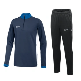 Dziecięcy Dres Sportowy Nike Academy 25 Krótki Zamek granatowy (FZ9773 410 + FZ9816 010)