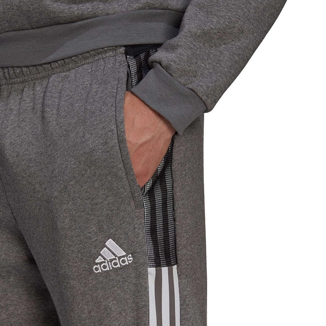 Męskie Spodnie Bawełniane Adidas TIRO 21 Sweat Pant Szare (GP8802)